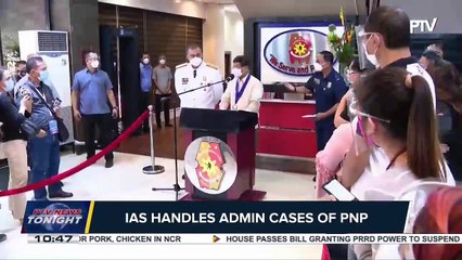 IAS handles admin cases of PNP