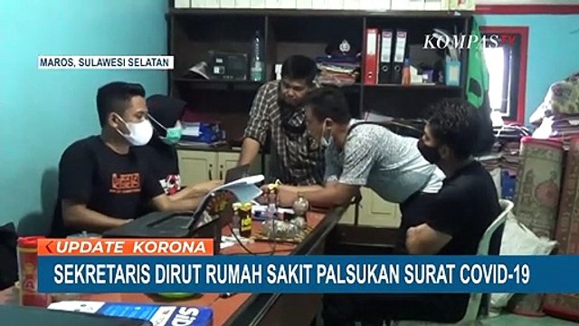 Sekretaris Dirut Rumah Sakit Palsukan Surat Tes Corona