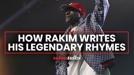 Lyricist Rakim shares his songwriting secrets with Salon