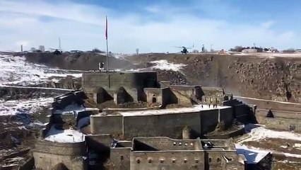 Düşmana gözdağı veren "ATAK" selam durdu