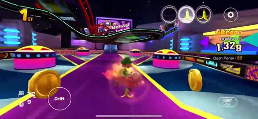 Mario Kart Tour - Birthday Girl Kart Gameplay (Daily Selects Reward)