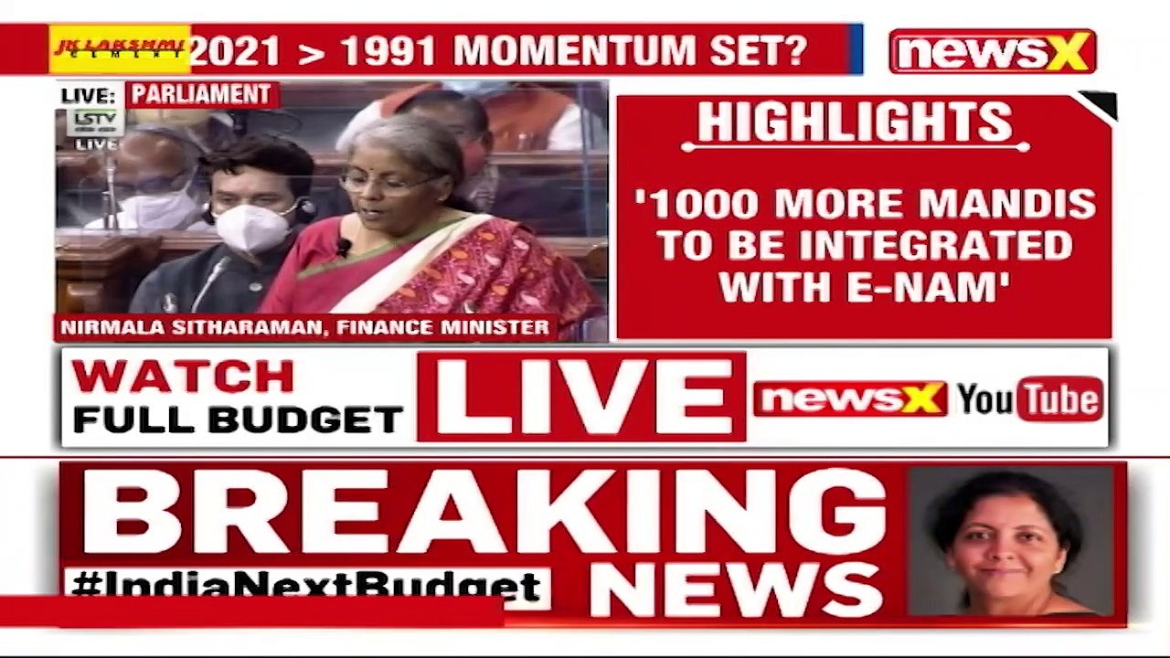 'Social Security Benefits For Labourers' _ FM Presents Union Budget 2021-22 _ NewsX