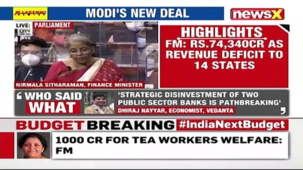 FM Quotes Tamil Poet Thiruvalluvar _ Union Budget 2021-22 Underway _ NewsX