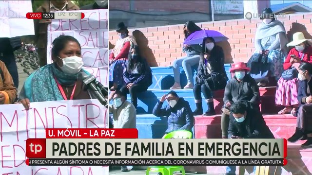 Padres de familia se declaran en emergencia, afirman que no hay condiciones para que sus hijos pasen clases
