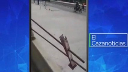 El Cazanoticias: en abandono está un puente en Barranquilla, Atlántico