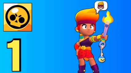 Brawl Stars - gameplay walkthrough part 1  (AMBER FIREBREATHER)