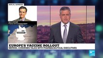 Coroanvirus pandemic: Merkel hosts vaccine 'summit' as impatience mounts
