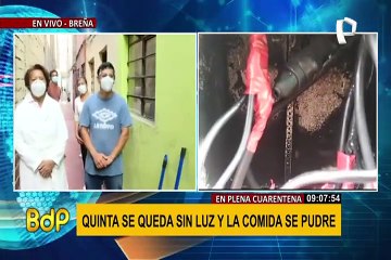 Breña: más de 10 familias afectadas por falta de energía eléctrica desde hace cuatro días