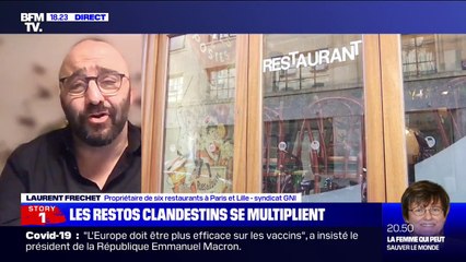 Pour le président du syndicat GNI, ceux qui ouvrent clandestinement leurs restaurants "prennent un risque énorme"