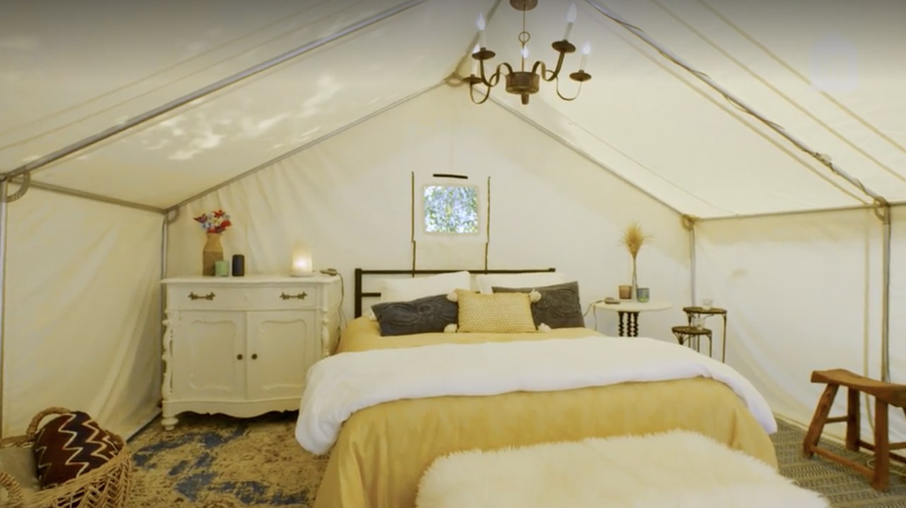 Dream Rentals: A Glamping Tent in Bearsville, New York