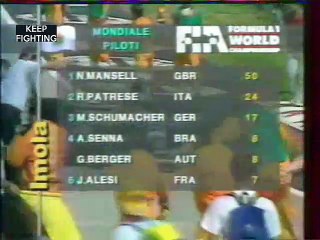 521 F1 5) GP de St-Marin 1992 P8