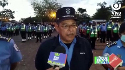 Chontales: Policía Nacional resguarda 35 centros escolares en el inicio a clases