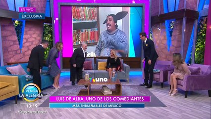 Luis de Alba visitó el foro, y nos platicó cómo nació su personaje 'El Pirruris'. | Venga La Alegría