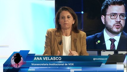 ANA VELASCO: SE RECLAMA AMNISTÍA PARA UNOS DELINCUENTES QUE QUIEREN ATACAR LA UNIDAD DE UN PAÍS ¡DESOLADOR!