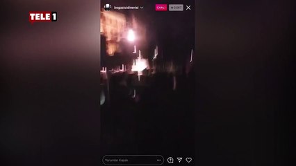 Polis, Boğaziçi Üniversitesi'ne girerek öğrencilere müdahale etti