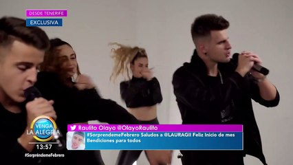 Adexe y Nau interpretaron EN EXCLUSIVA su canción 'Sólo Amigos'. | Venga La Alegría