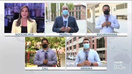 Así volvieron estudiantes  a las aulas en Medellín, Santander y Cali