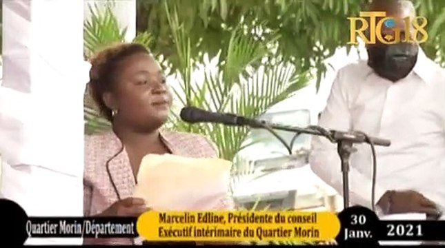 Prezidan Jovenel Moise inogire 5èm sant Jemoplas nan depatman Nò peyi a.