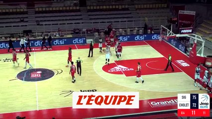 Le résumé de Strasbourg-Cholet - Basket - Jeep Elite