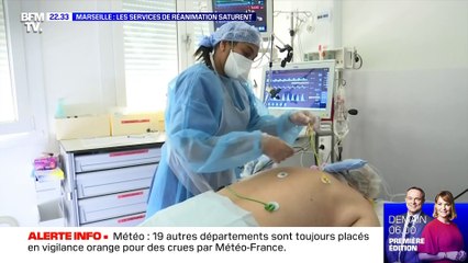 Marseille: Les services de réanimation saturent