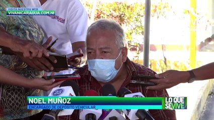 Managua extiende plazo de prórroga para retirar vehículos en el depósito
