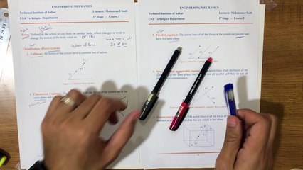 Mechanics - Lecture No. 2 - Part 2