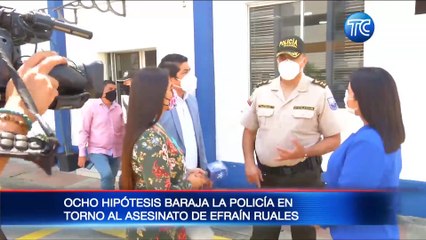 Ocho hipótesis baraja la Policía en torno al asesinato de Efraín Ruales
