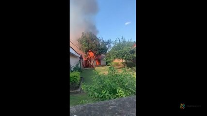tn7-Incendio destruyó tres ranchos y afectó una casa en Orotina-010221