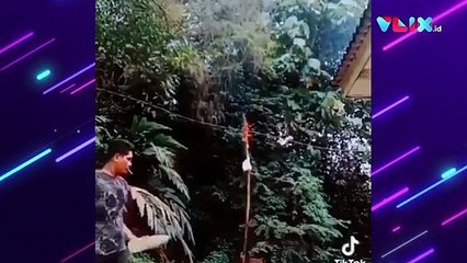 Santai Bakar Merah-Putih, Pria Ini Diburu Polisi