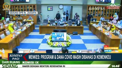 Rapat Kerja dengan Menkes, DPR Pertanyakan Keseriusan Pemerintah dalam Tangani Covid-19