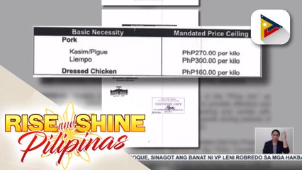 Download Video: Pres. #Duterte, nilagdaan ang EO na nagpataw ng price ceiling sa presyo ng baboy at manok sa Metro Manila