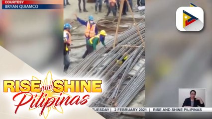 3 sa 4 na nabagsakan ng steel bar sa ginagawang NLEx-SLEx connector, nakalabas na ng ospital