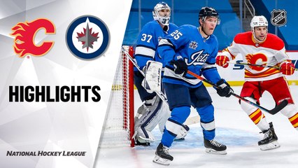 Flames @ Jets 2/1/21 | NHL Highlights