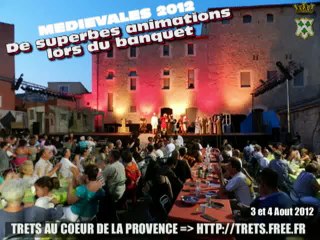 MEDIEVALES de TRETS 2012 LE Banquet