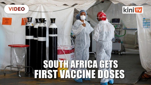 South Africa gets first vaccine doses, bringing relief to health workers