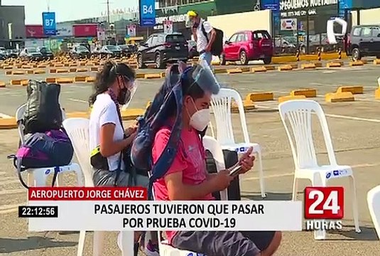 Aeropuerto Jorge Chávez: instalan módulos para pruebas anti-COVID