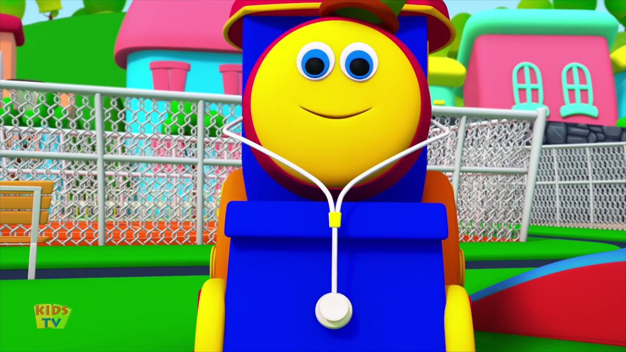 Three Little Kittens | Nursery Rhymes & Kids Songs | Bob The Train Cartoon | Kids Tv part 1/2