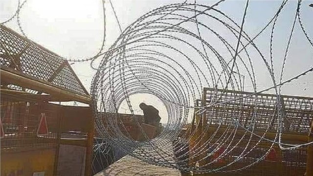 Concrete barricades, spikes: Security beefed up at Singhu