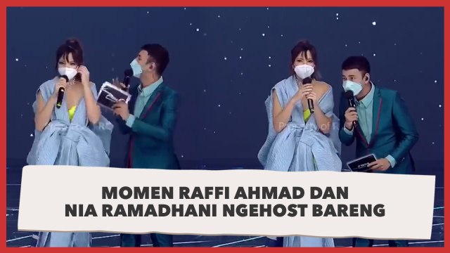 Nia Ramadhani Ngehost Bareng Raffi Ahmad: Ngomong Tak Jelas, Gestur Berdiri,hingga Cerita Mata Minus