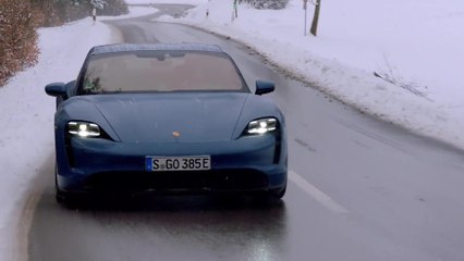 Der neue Porsche Taycan - Innovative Antriebsmaschine und dynamische Fahrleistungen
