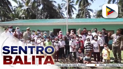 Paaralang inayos ng PHL Army sa Lantaawan, Basilan, lubos na ikinatuwa ng mga estudyante