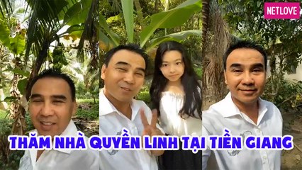 Thăm nhà Quyền Linh rộng tại Tiền Giang, đi cầu khỉ cùng 'gà nhà'