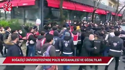 Boğaziçi Üniversitesi'nde polis müdahalesi ve gözaltılar