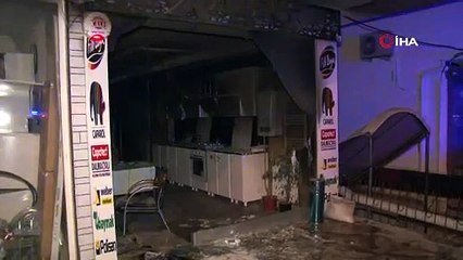 Dükkanını yakıp canlı yayınla görüntülü izlettiler