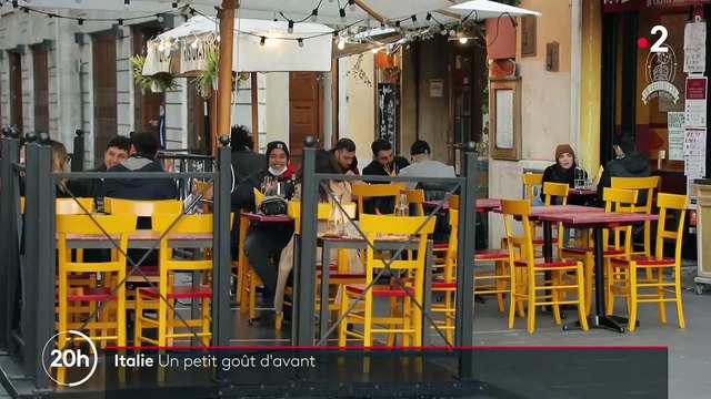 Coronavirus - Reportage en Italie où les restaurants ont rouvert leurs portes hier après plusieurs semaines de fermeture en raison de la situation sanitaire