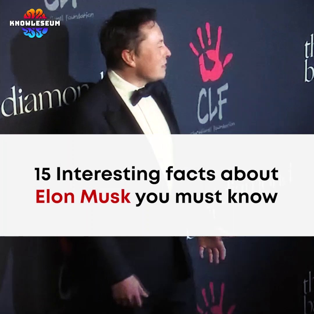⁣15 Interesting facts about Elon Musk | Successful Entrepreneur Elon Musk Life Story | SpaceX Tesla