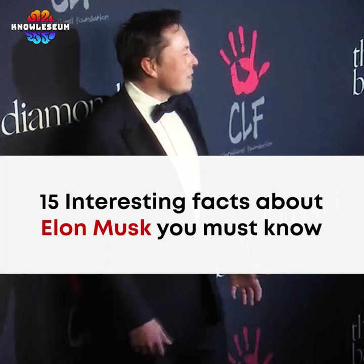 15 Interesting facts about Elon Musk | Successful Entrepreneur Elon Musk Life Story | SpaceX Tesla