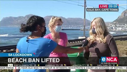 Capetonians welcome lifting of ban on beaches
