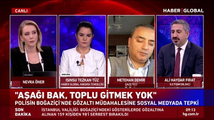 Boğaziçi Üniversitesi Protestoları Alevlendi! Sosyal Medyada "Aşağı Bak" tepkisi!