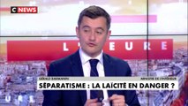 Gerald Darmanin, à propos du délit de séparatisme : «Toute personne qui fait pression sur le service public : c'est 5 ans de prison. Et s'il n'est pas Français : c'est dehors !», dans #HDPros